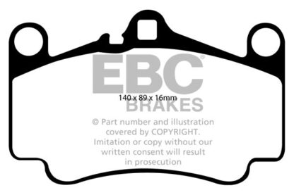 EBC Bluestuff bromsbelägg