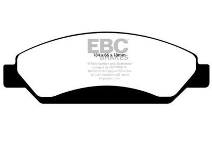 EBC Yellowstuff bromsbelägg