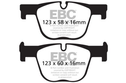 EBC Redstuff bromsbelägg