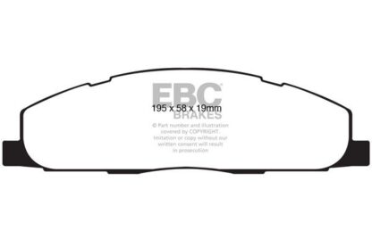 EBC Yellowstuff bromsbelägg