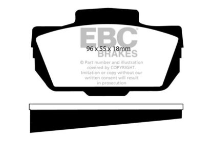 EBC Greenstuff bromsbelägg