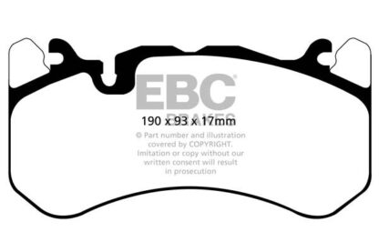 EBC Bluestuff bromsbelägg