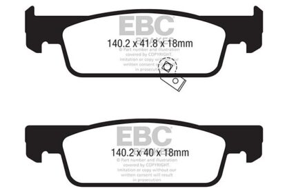 EBC Ultimax bromsbelägg