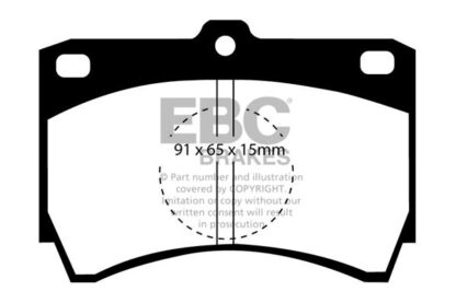 EBC Ultimax bromsbelägg