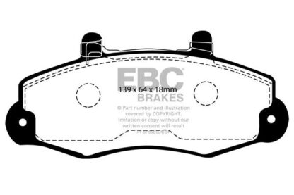 EBC Ultimax bromsbelägg
