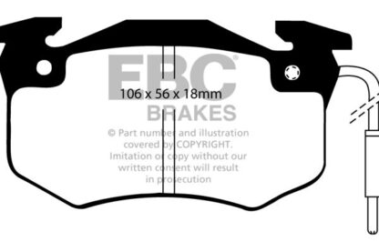 EBC Ultimax bromsbelägg