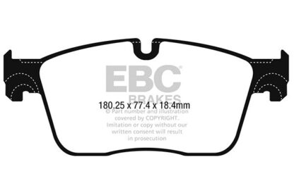 EBC Redstuff bromsbelägg