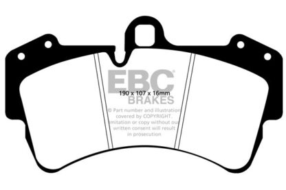 EBC Bluestuff bromsbelägg