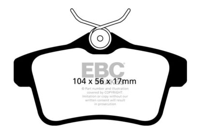 EBC Yellowstuff bromsbelägg