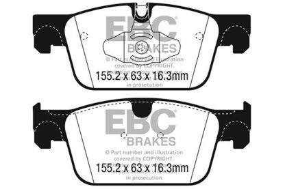 EBC Yellowstuff bromsbelägg