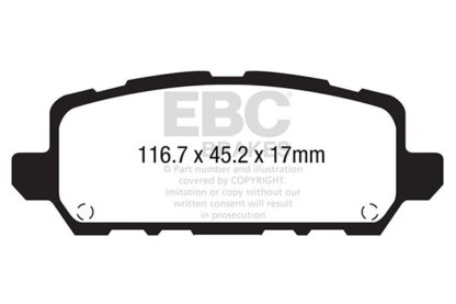 EBC Ultimax bromsbelägg