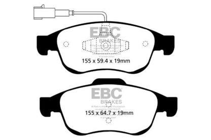 EBC Yellowstuff bromsbelägg
