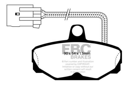 EBC Ultimax bromsbelägg