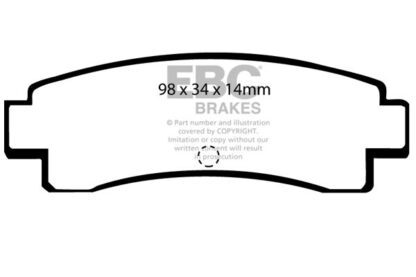EBC Ultimax bromsbelägg