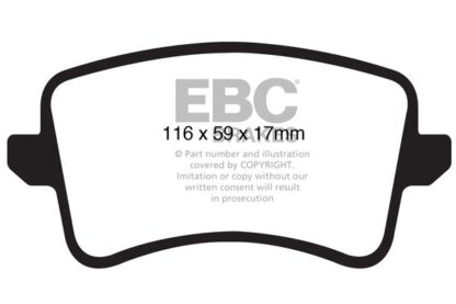 EBC Yellowstuff bromsbelägg