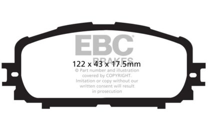 EBC Yellowstuff bromsbelägg