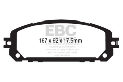 EBC Yellowstuff bromsbelägg