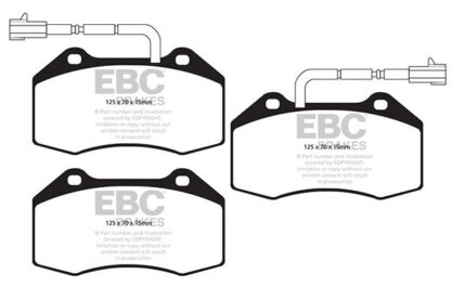 EBC Yellowstuff bromsbelägg