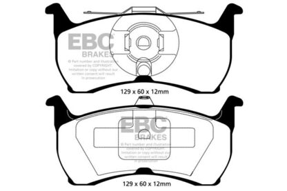 EBC Yellowstuff bromsbelägg
