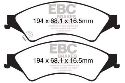 EBC Ultimax bromsbelägg
