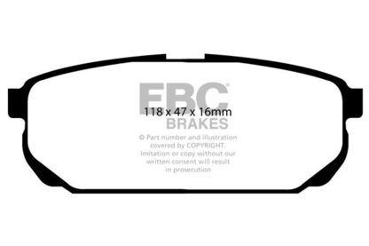 EBC Ultimax bromsbelägg