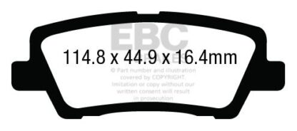 EBC Yellowstuff bromsbelägg