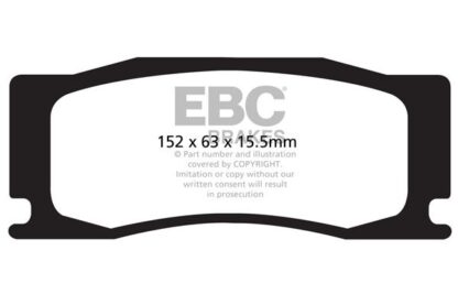 EBC Yellowstuff bromsbelägg