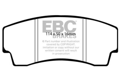 EBC Bluestuff bromsbelägg