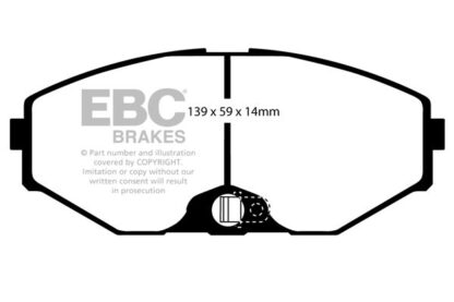 EBC Greenstuff bromsbelägg