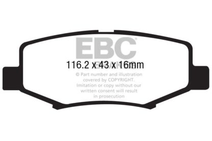 EBC Yellowstuff bromsbelägg
