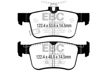 EBC Yellowstuff bromsbelägg