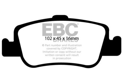 EBC Greenstuff bromsbelägg