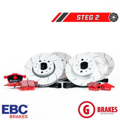 4-hjul | EBC Redstuff Sportbromssats