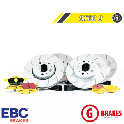 4-hjul | EBC Yellowstuff Sportbromssats