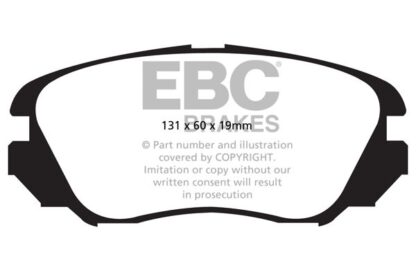 EBC Yellowstuff bromsbelägg