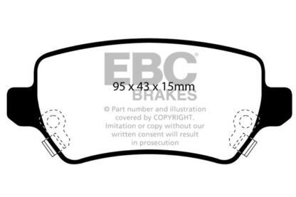 EBC Greenstuff bromsbelägg
