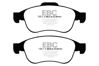 EBC Yellowstuff bromsbelägg
