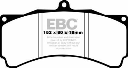 EBC RP1 bromsbelägg