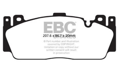 EBC Bluestuff bromsbelägg