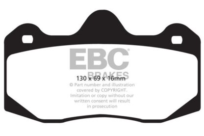 EBC Bluestuff bromsbelägg