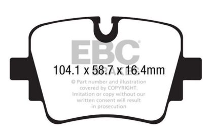 EBC Yellowstuff bromsbelägg