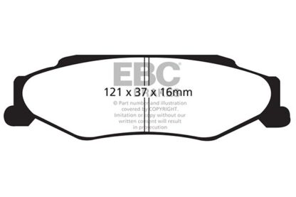 EBC Bluestuff bromsbelägg