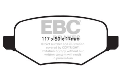 EBC Yellowstuff bromsbelägg