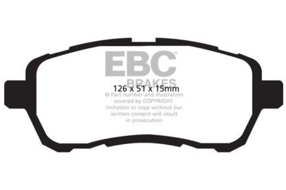 EBC Yellowstuff bromsbelägg