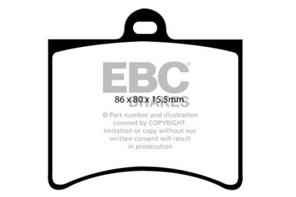 EBC Greenstuff bromsbelägg