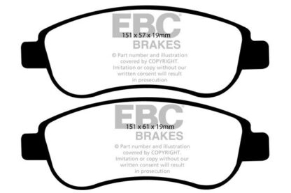 EBC Yellowstuff bromsbelägg