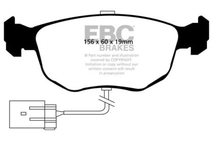EBC Yellowstuff bromsbelägg