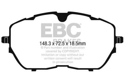 EBC Yellowstuff bromsbelägg