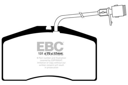 EBC Yellowstuff bromsbelägg