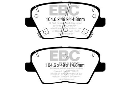 EBC Ultimax bromsbelägg